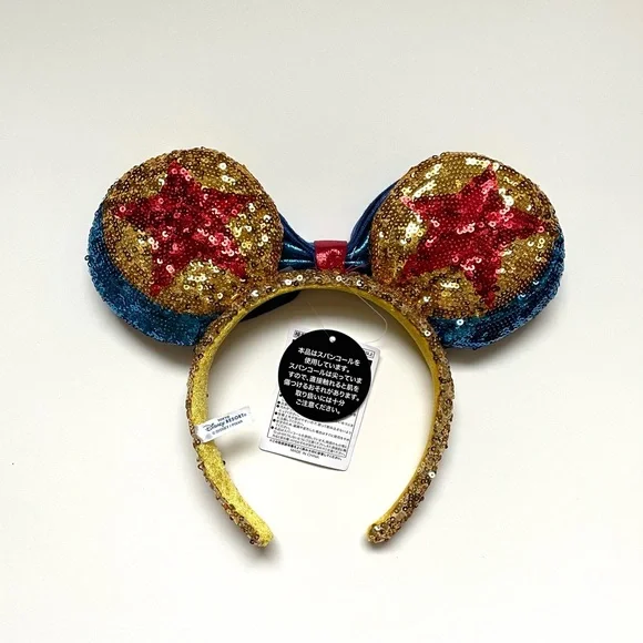 Tokyo Disney Ears Pixar Playtime Sequin Headband NWT